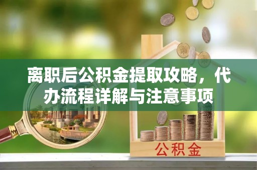 靖江离职后公积金提取攻略，代办流程详解与注意事项