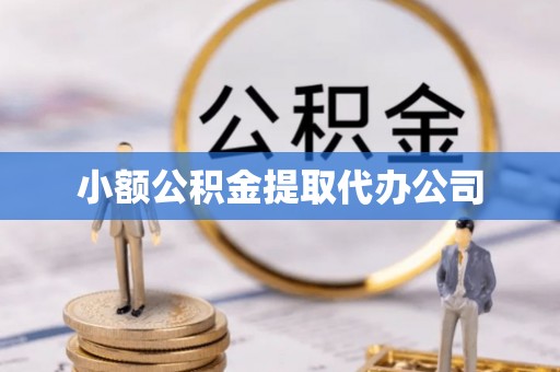 靖江小额公积金提取代办公司