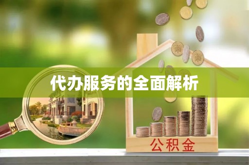 靖江代办服务的全面解析