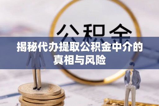 靖江揭秘代办提取公积金中介的真相与风险