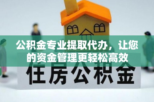 靖江公积金专业提取代办，让您的资金管理更轻松高效