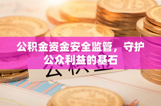 靖江公积金资金安全监管，守护公众利益的基石