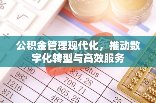 靖江公积金管理现代化，推动数字化转型与高效服务