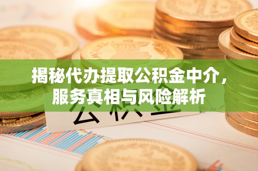 靖江揭秘代办提取公积金中介，服务真相与风险解析
