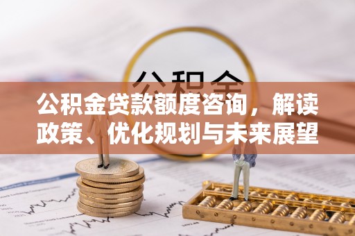 靖江公积金贷款额度咨询，解读政策、优化规划与未来展望