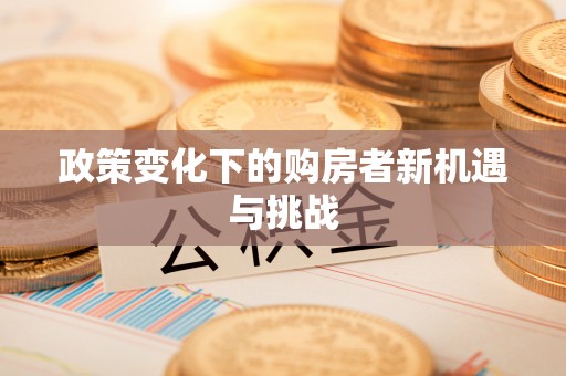 靖江政策变化下的购房者新机遇与挑战