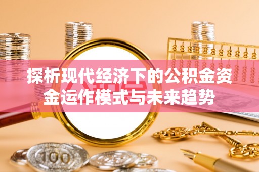 靖江探析现代经济下的公积金资金运作模式与未来趋势