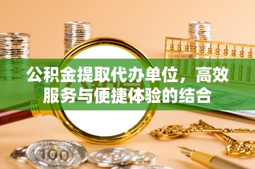 靖江公积金提取代办单位，高效服务与便捷体验的结合