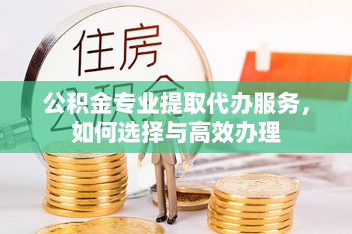 靖江公积金专业提取代办服务，如何选择与高效办理