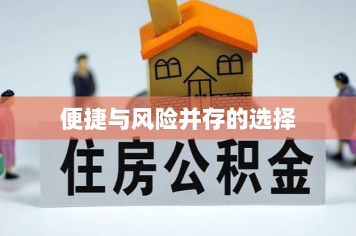 靖江便捷与风险并存的选择